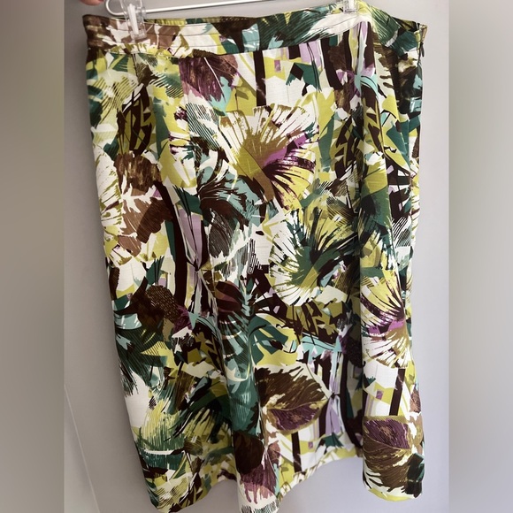 Koret Tropical Print Top XL & Skirt 18 Set - Picture 9 of 13